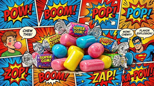 風船ガム（フーセンガム）｜お菓子の辞典