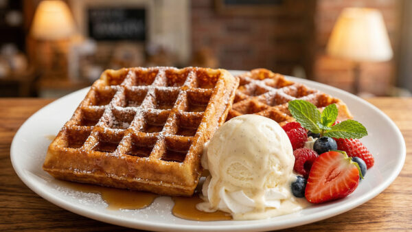 アメリカンワッフル｜お菓子の辞典