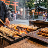 あぶり餅｜お菓子・パン用語辞典