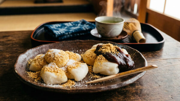 安倍川餅｜お菓子・パン用語辞典