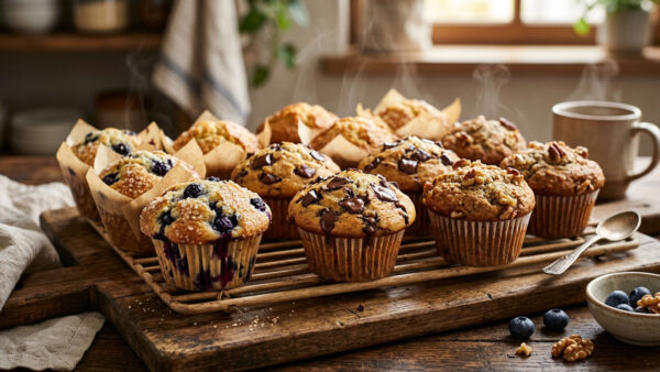 アメリカンマフィン｜お菓子・パン用語辞典