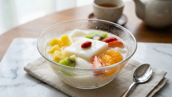 杏仁豆腐（あんにんどうふ）｜お菓子・パン用語辞典