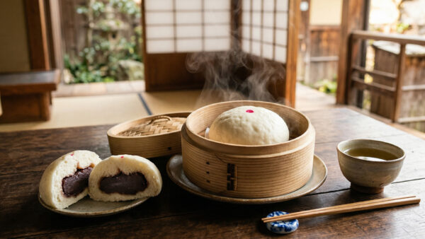 餡まん（あんまん）｜お菓子・パン用語辞典