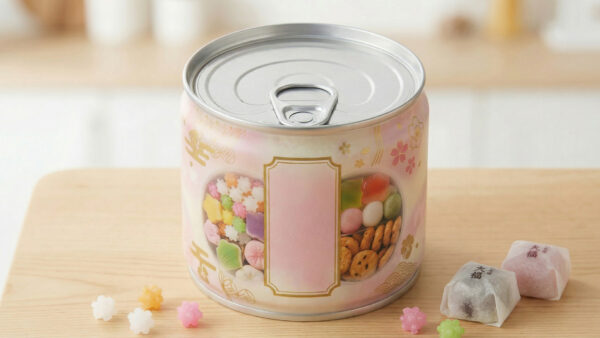 イージーオープン缶（いーじーおーぷんかん）｜お菓子・パン用語辞典