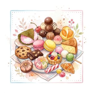 お菓子の種類